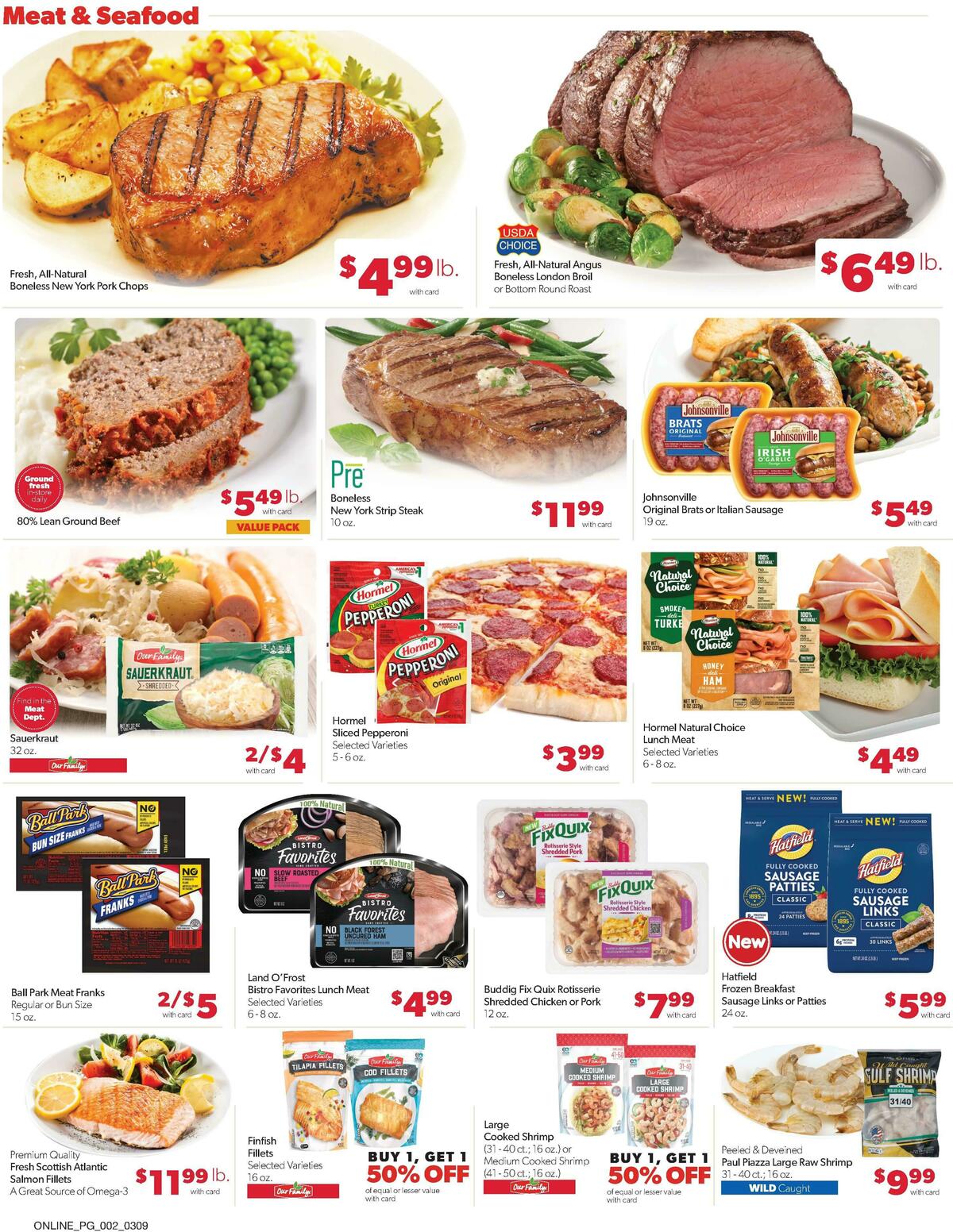 Family Fare Weekly Ad from March 9