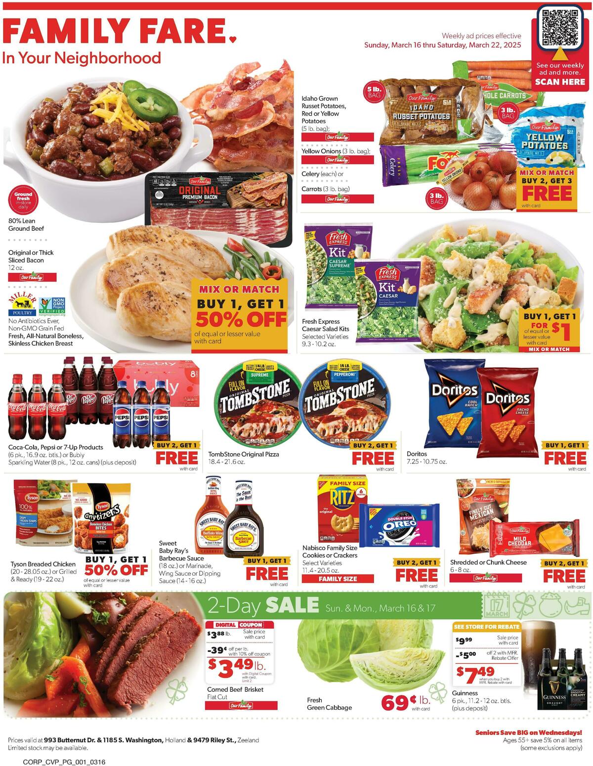 Family Fare Weekly Ad from March 16