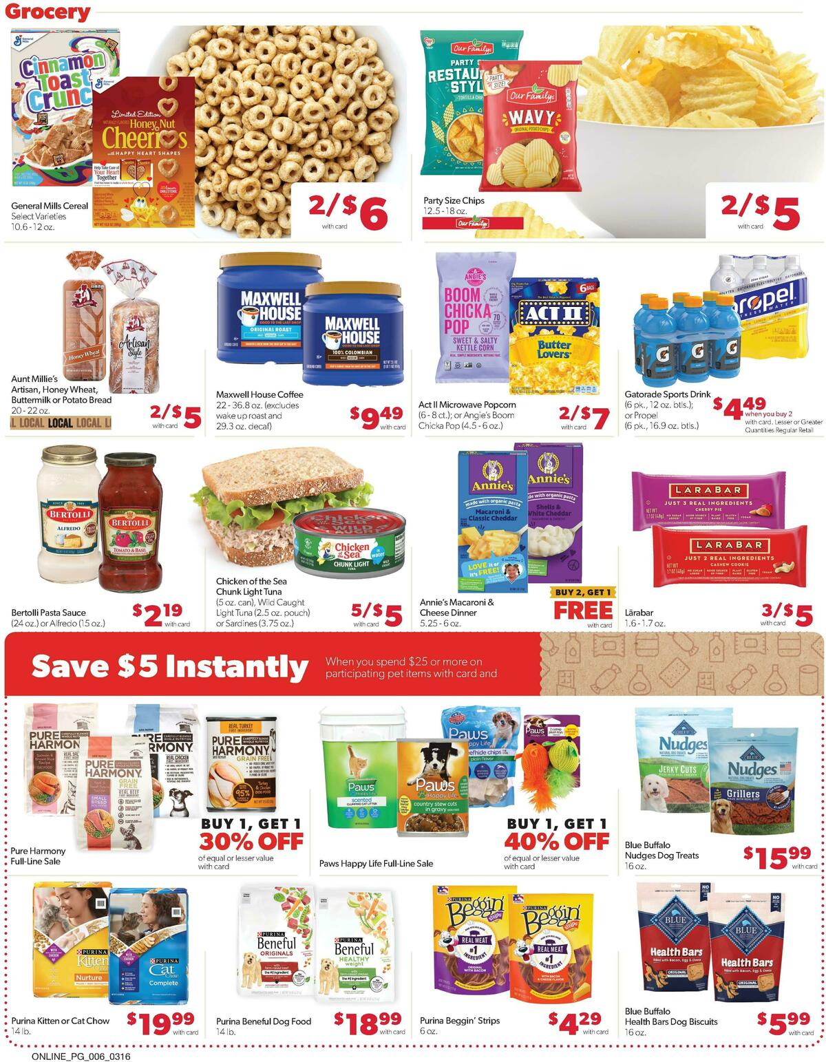 Family Fare Weekly Ad from March 16