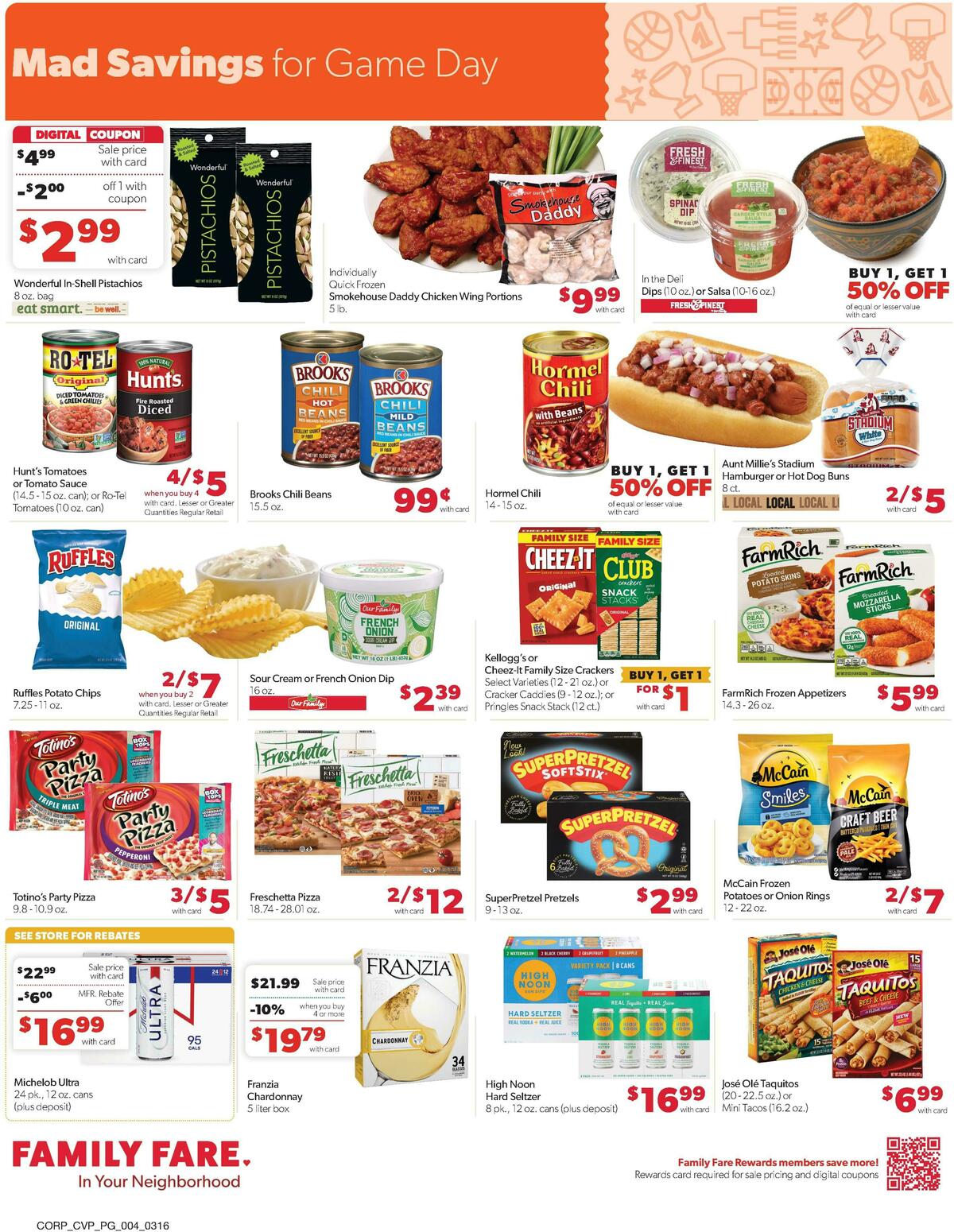 Family Fare Weekly Ad from March 16
