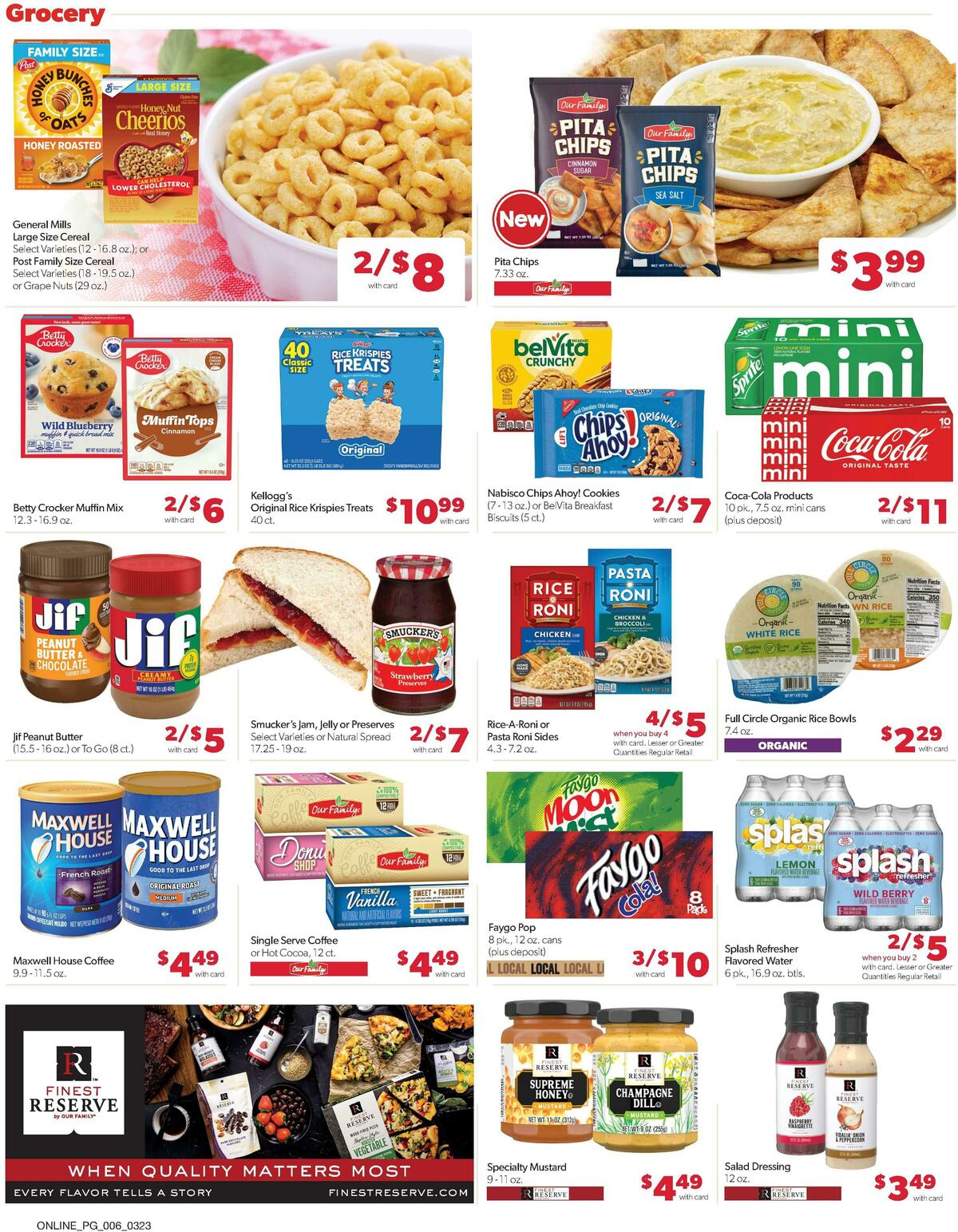 Family Fare Weekly Ad from March 23