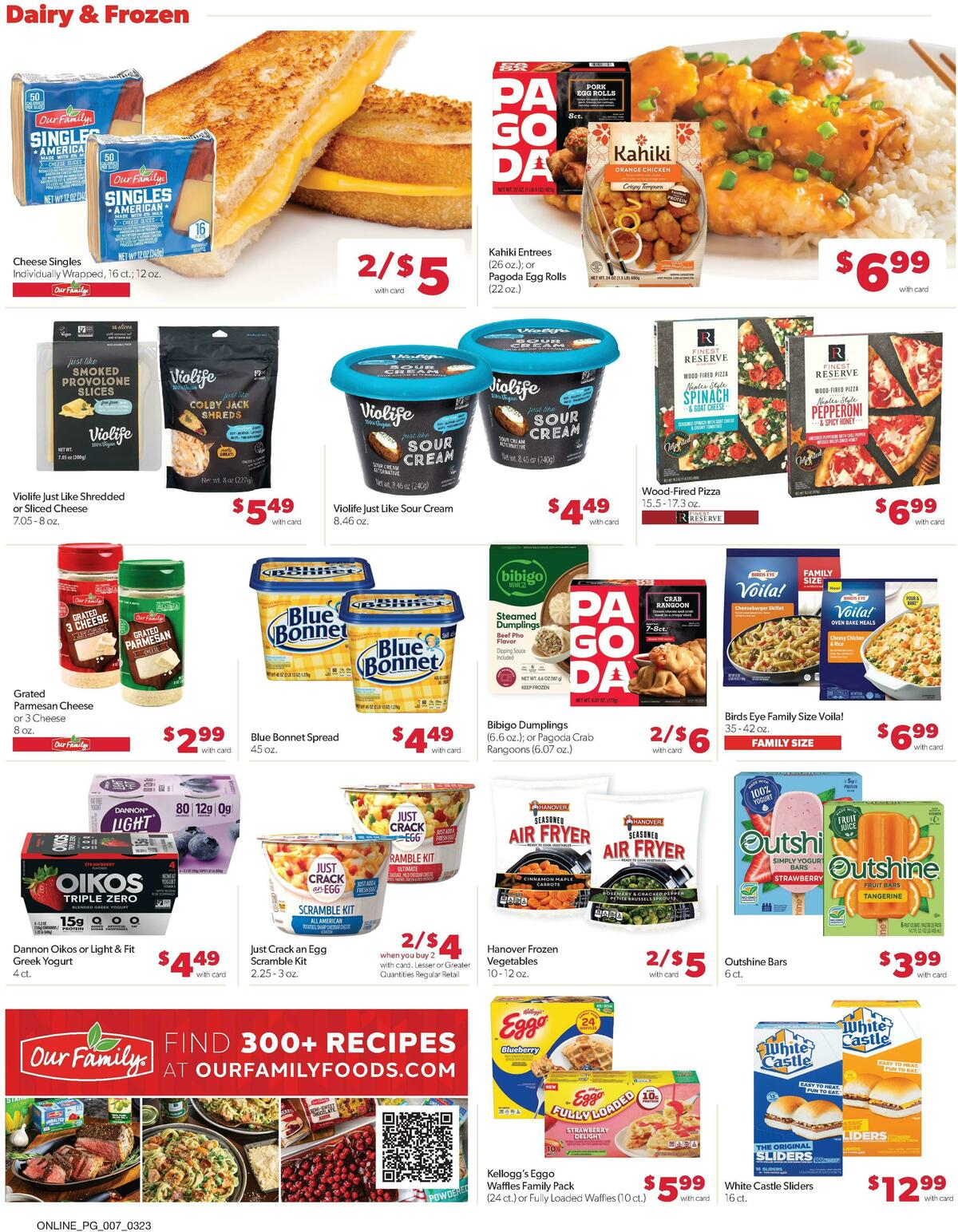 Family Fare Weekly Ad from March 23