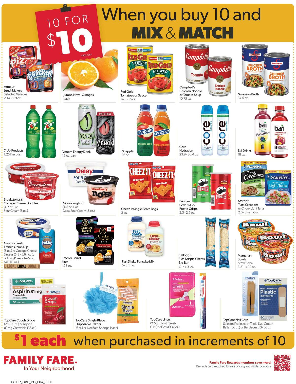 Family Fare Weekly Ad from March 23
