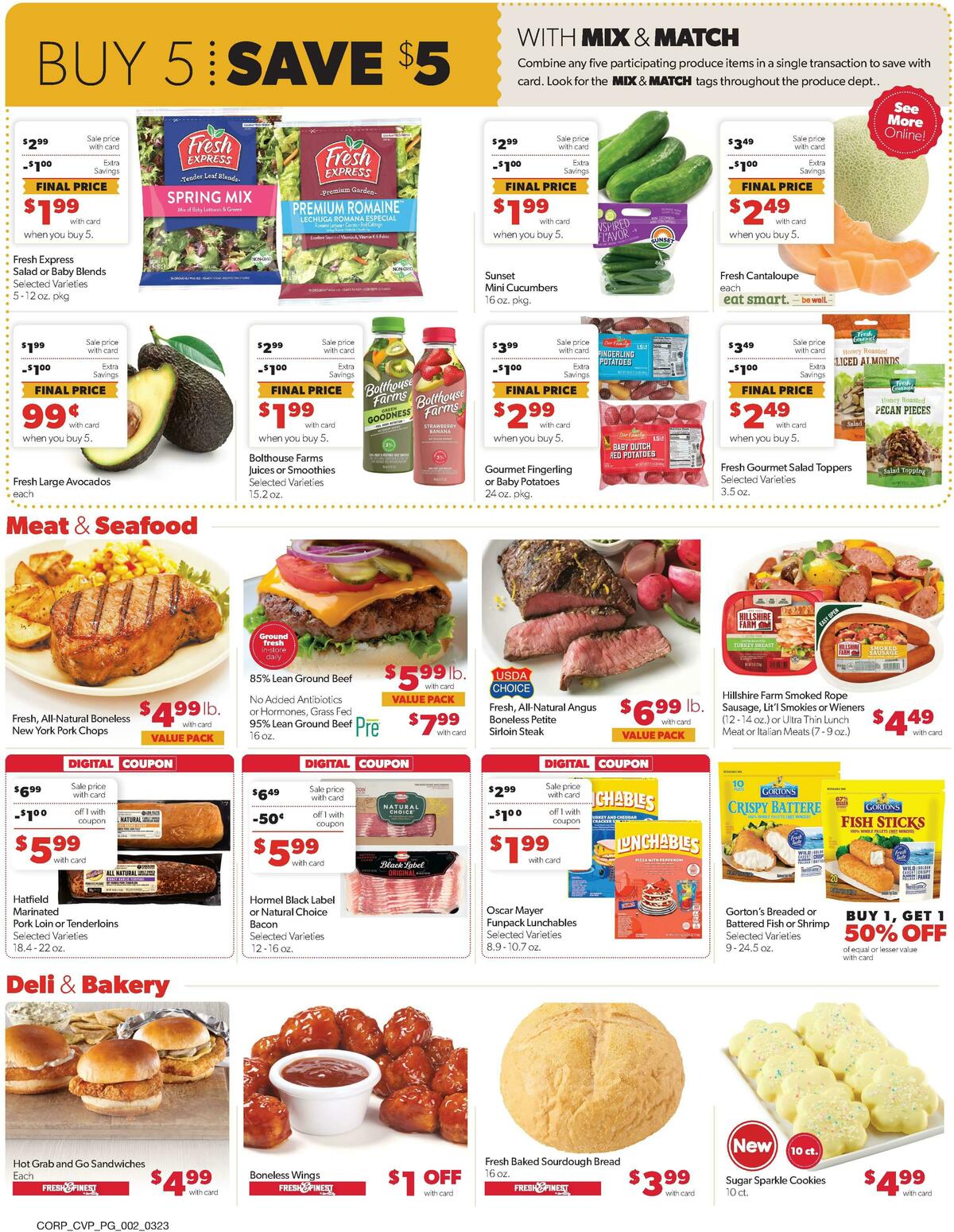 Family Fare Weekly Ad from March 23