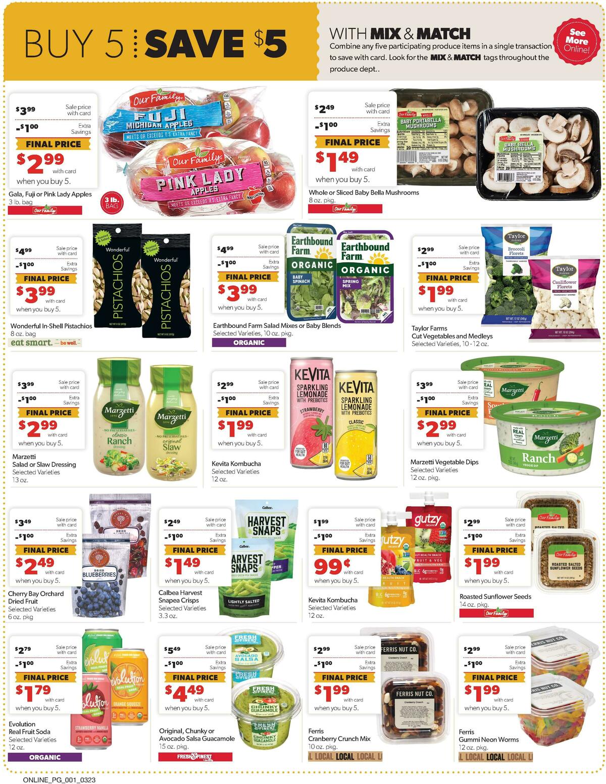 Family Fare Weekly Ad from March 23