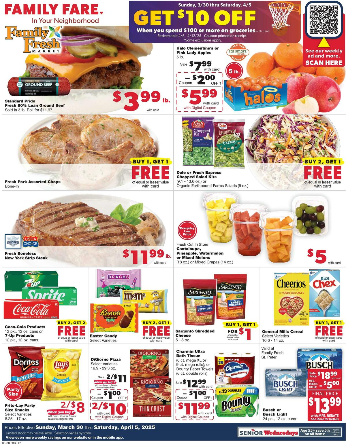 Family Fare Weekly Ad from March 30