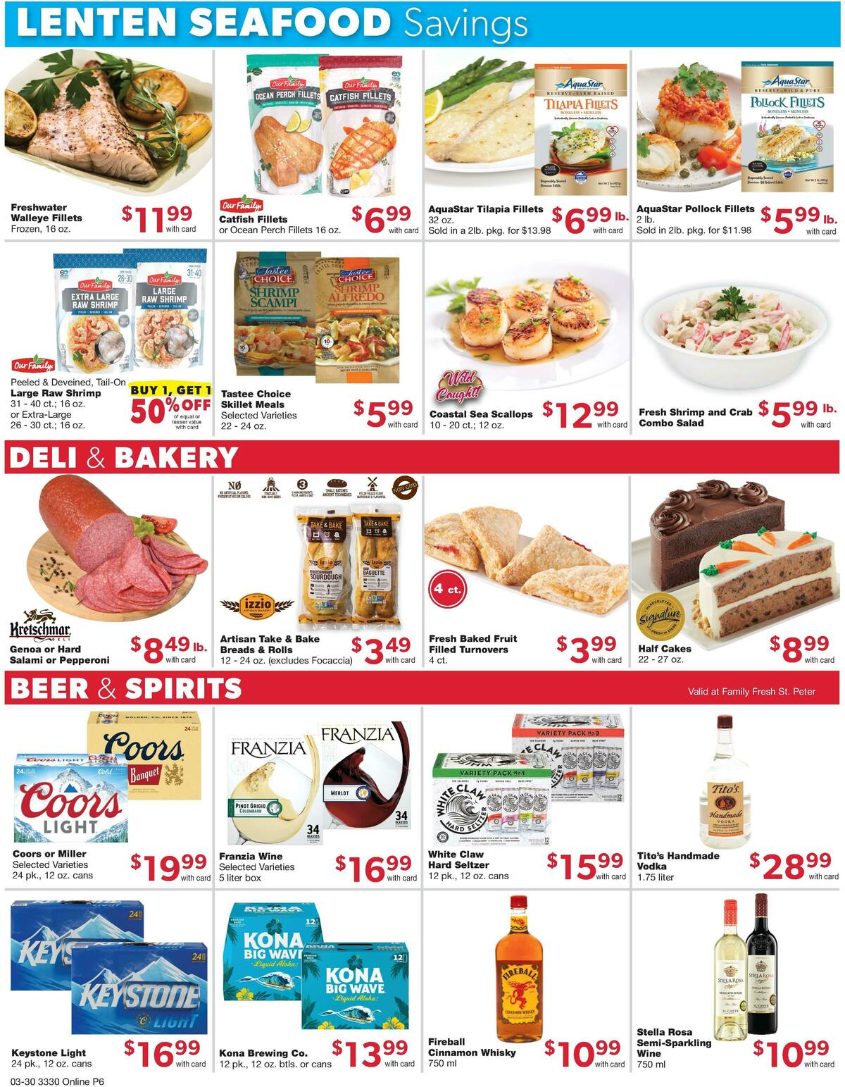 Family Fare Weekly Ad from March 30