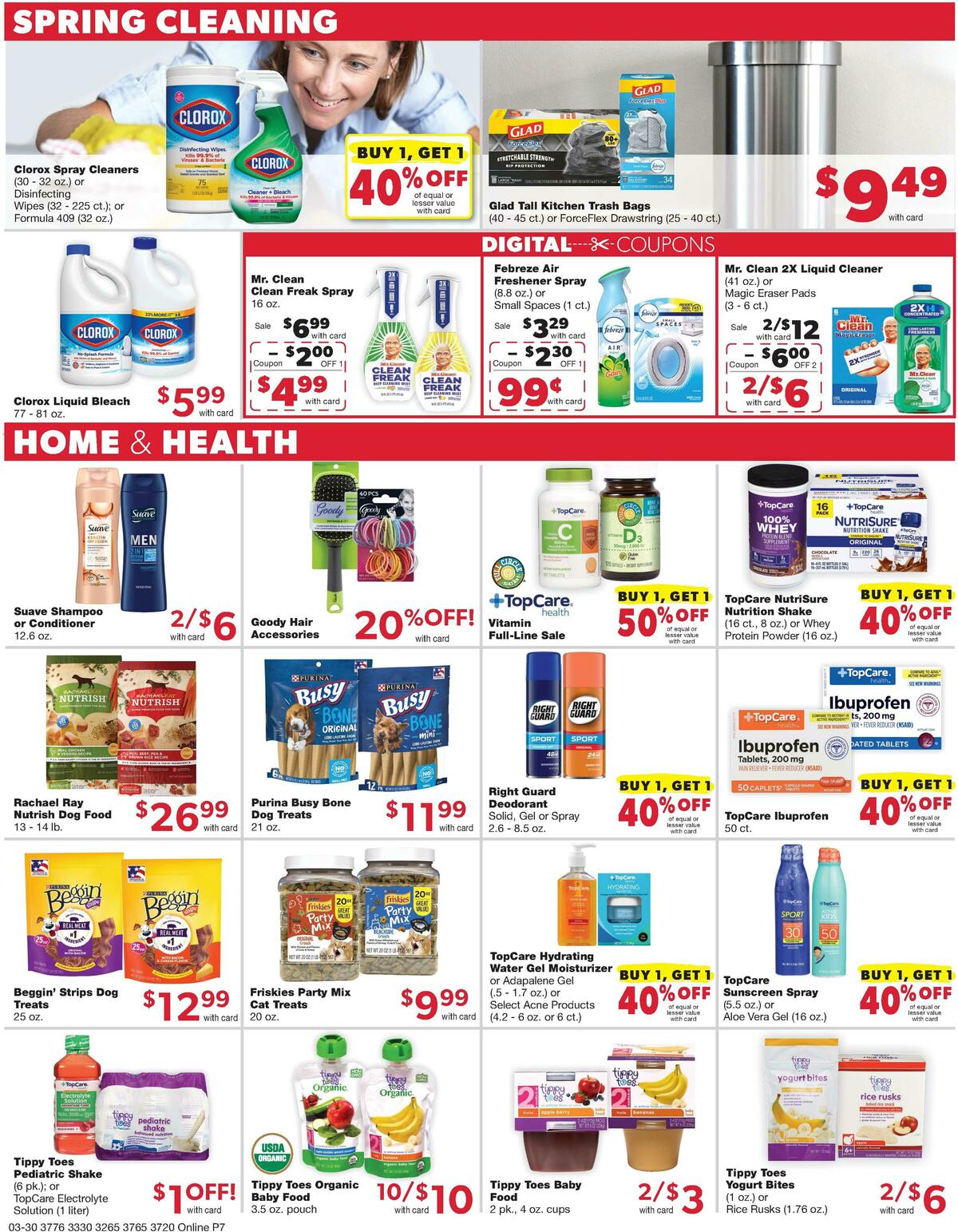 Family Fare Weekly Ad from March 30