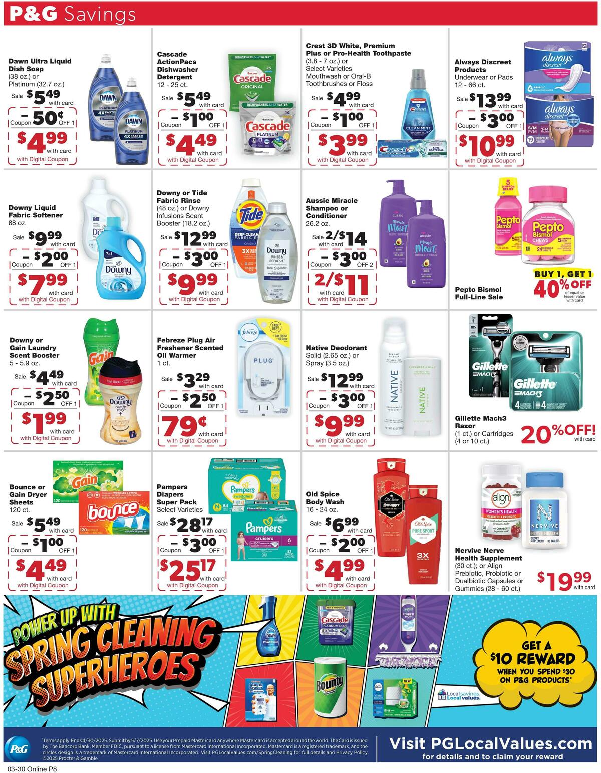 Family Fare Weekly Ad from March 30