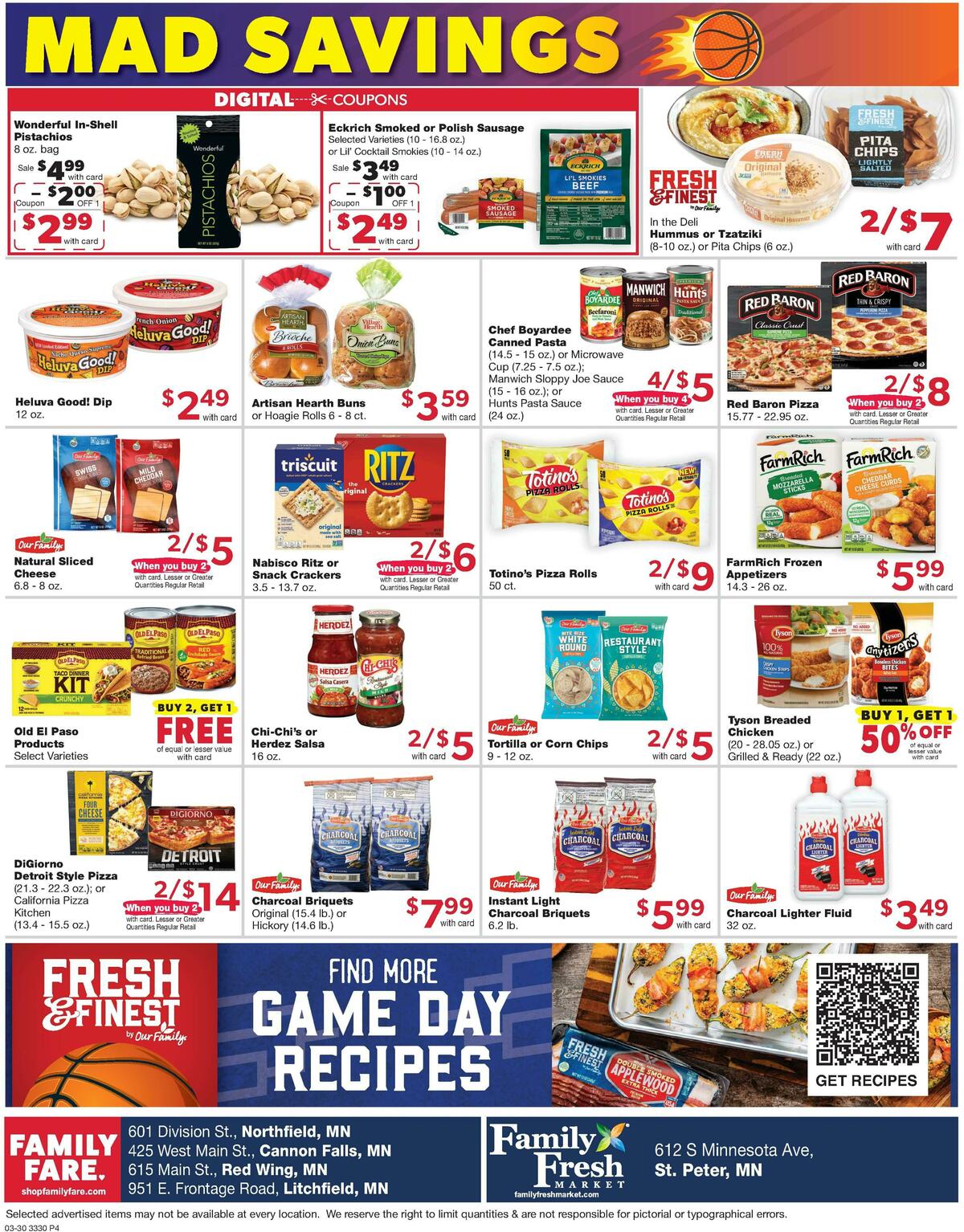 Family Fare Weekly Ad from March 30