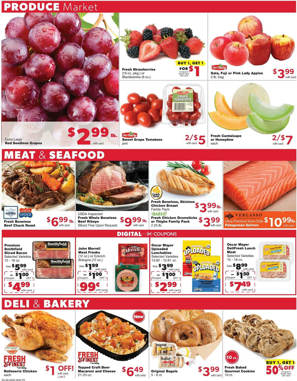 Family Fare Weekly Ad from March 30
