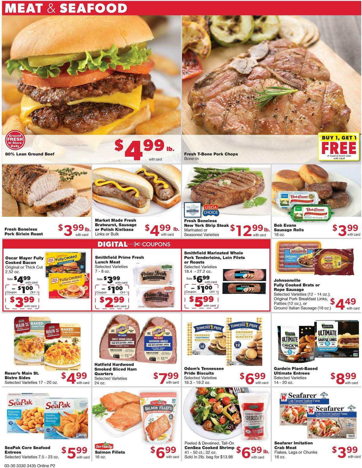 Family Fare Weekly Ad from March 30