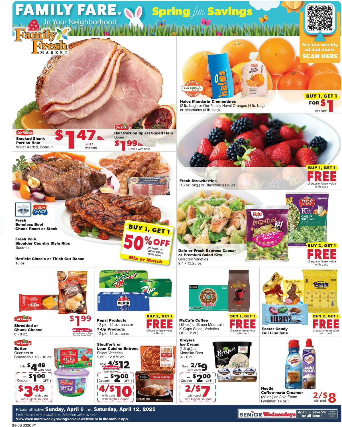 Family Fare Weekly Ad from April 6