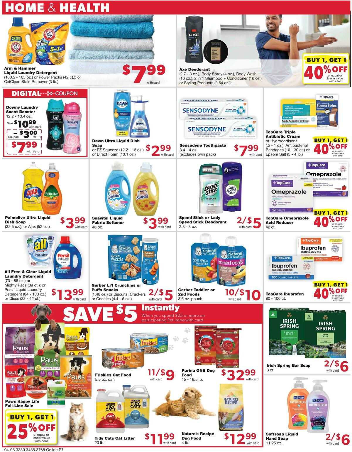 Family Fare Weekly Ad from April 6
