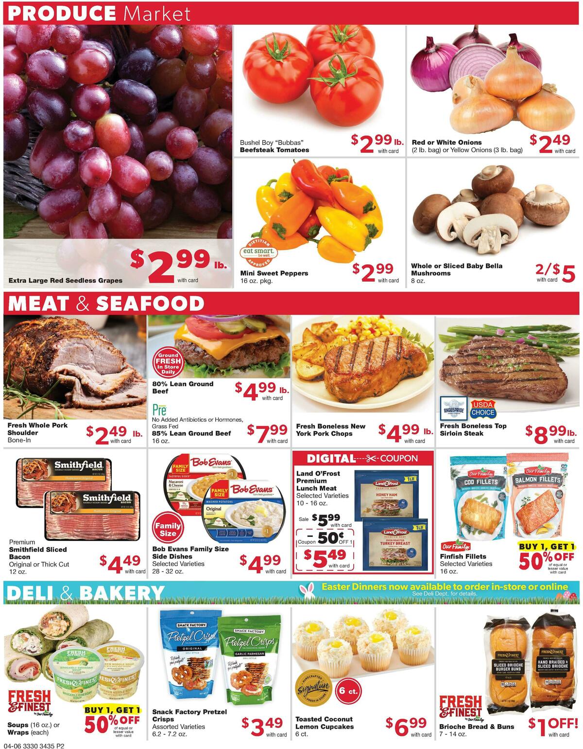 Family Fare Weekly Ad from April 6