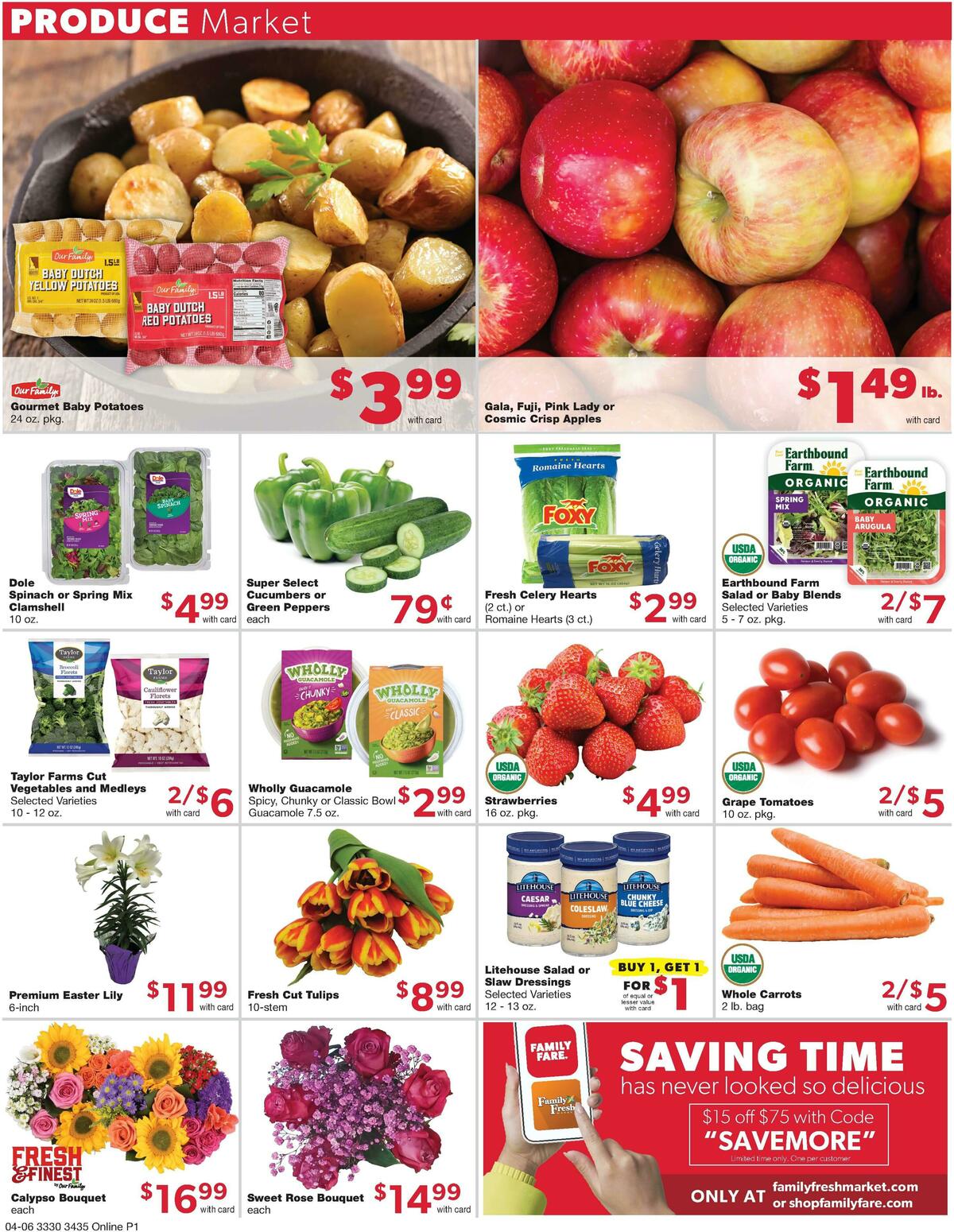 Family Fare Weekly Ad from April 6