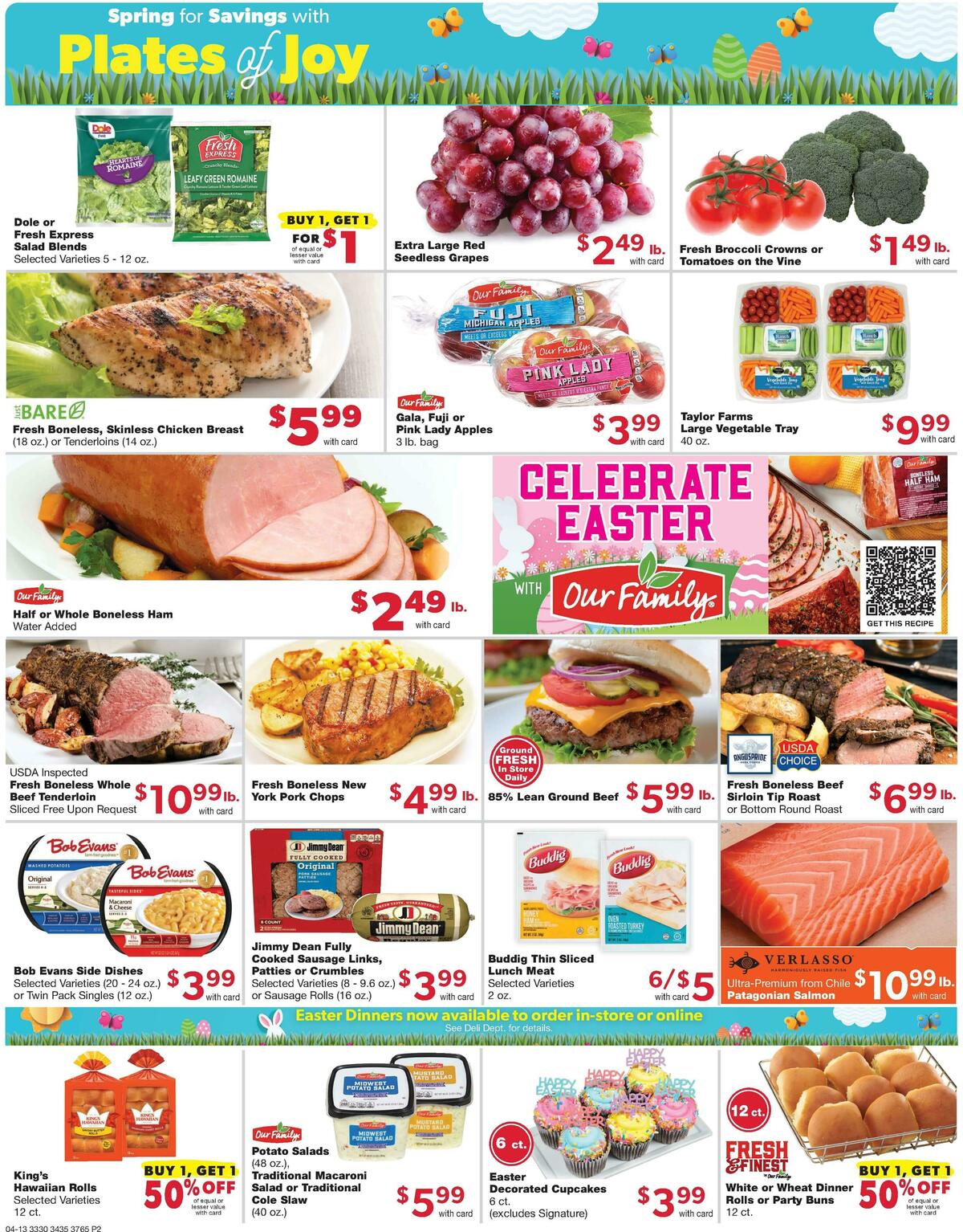 Family Fare Weekly Ad from April 13