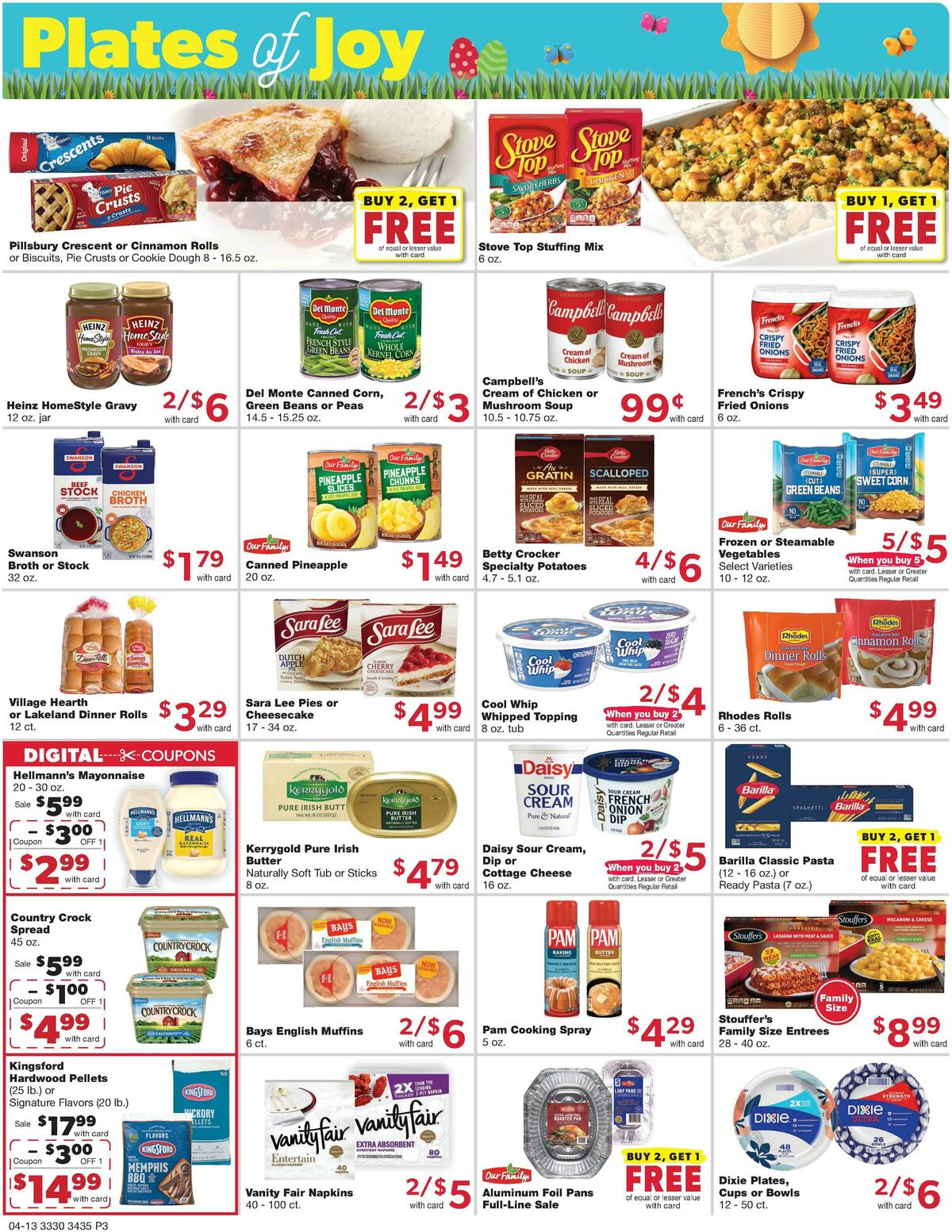 Family Fare Weekly Ad from April 13