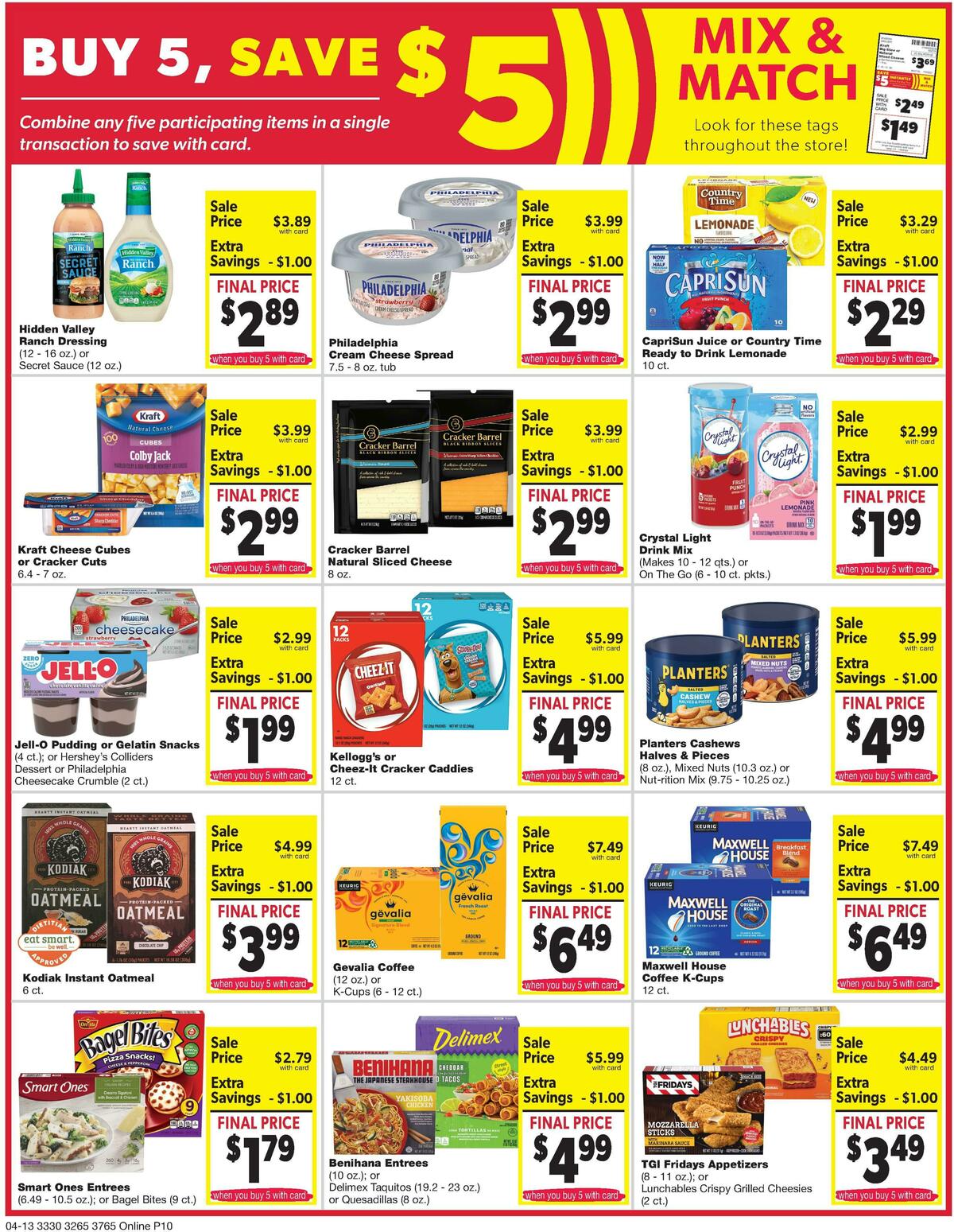 Family Fare Weekly Ad from April 13