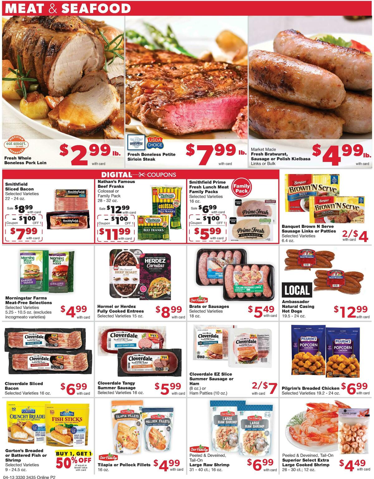 Family Fare Weekly Ad from April 13
