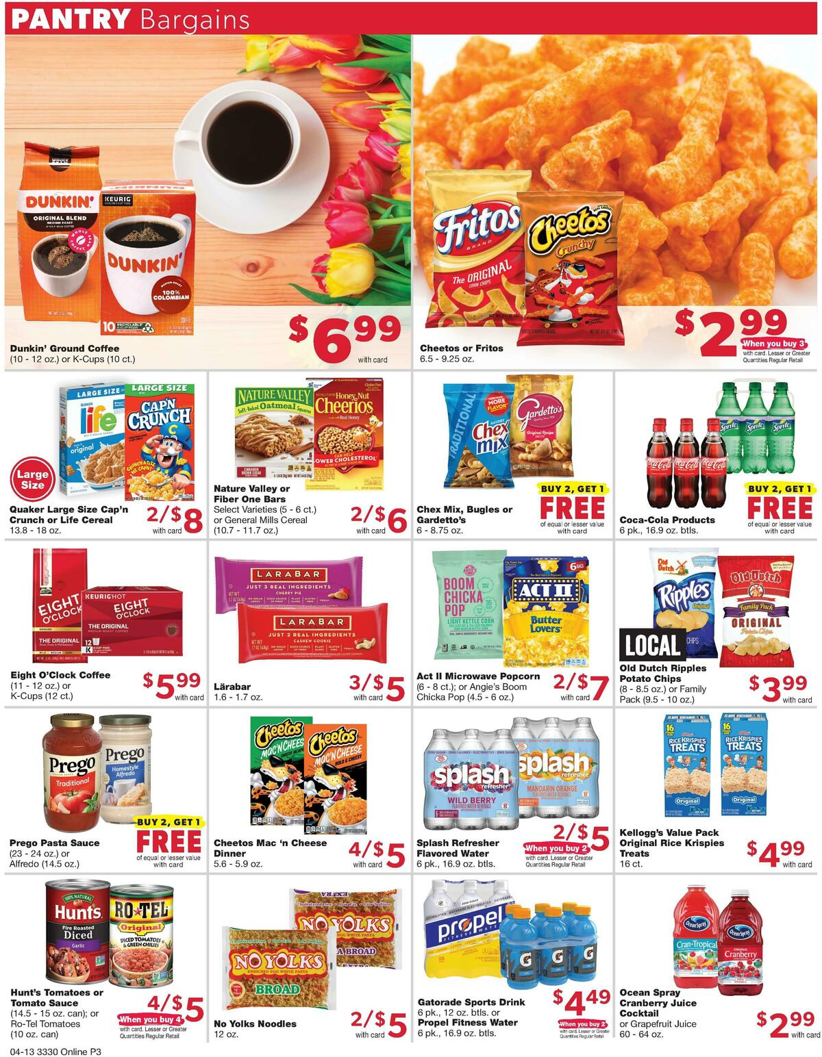 Family Fare Weekly Ad from April 13