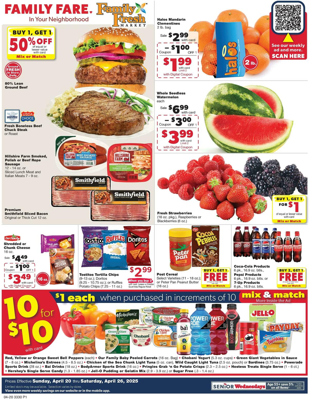 Family Fare Weekly Ad from April 20
