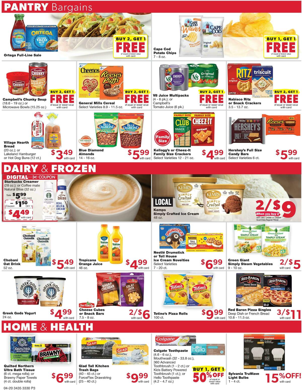 Family Fare Weekly Ad from April 20