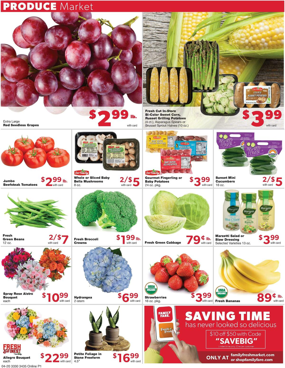 Family Fare Weekly Ad from April 20
