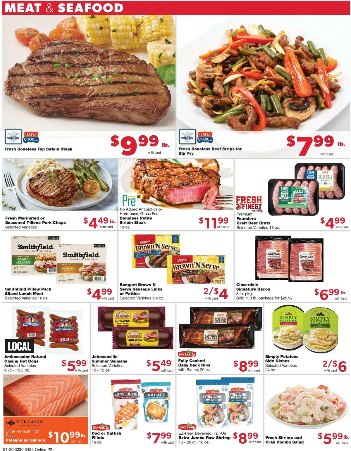 Family Fare Weekly Ad from April 20