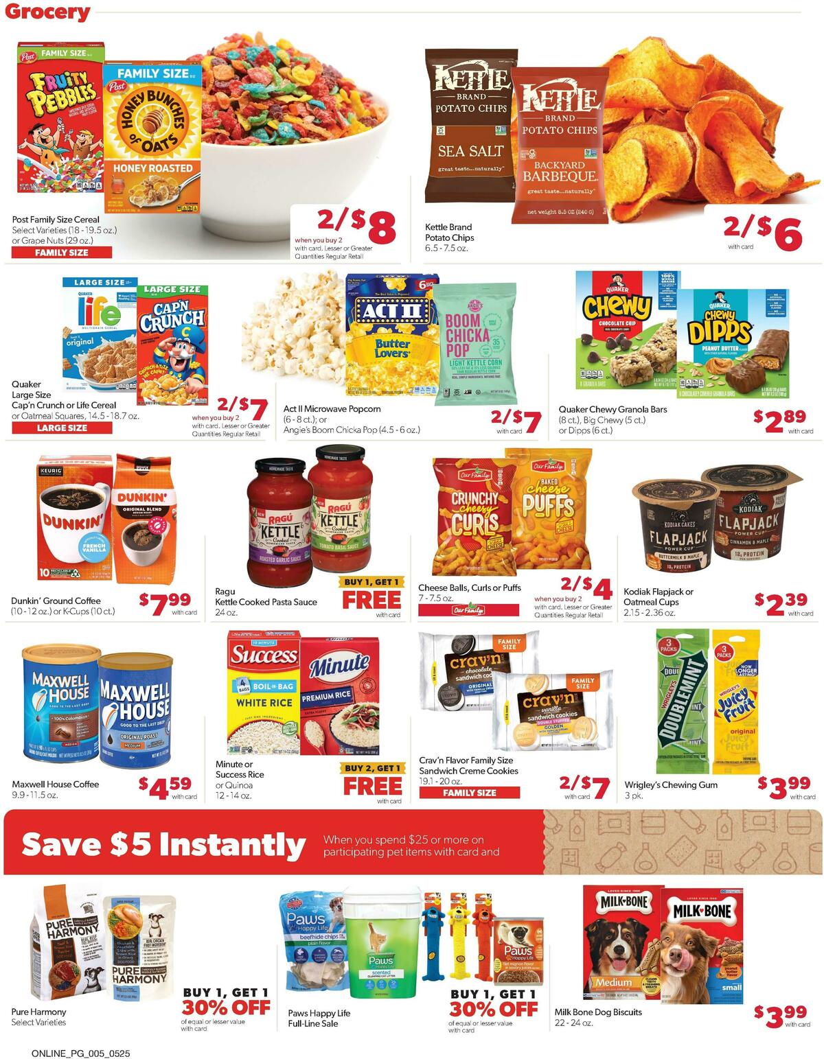 Family Fare Weekly Ad from May 25