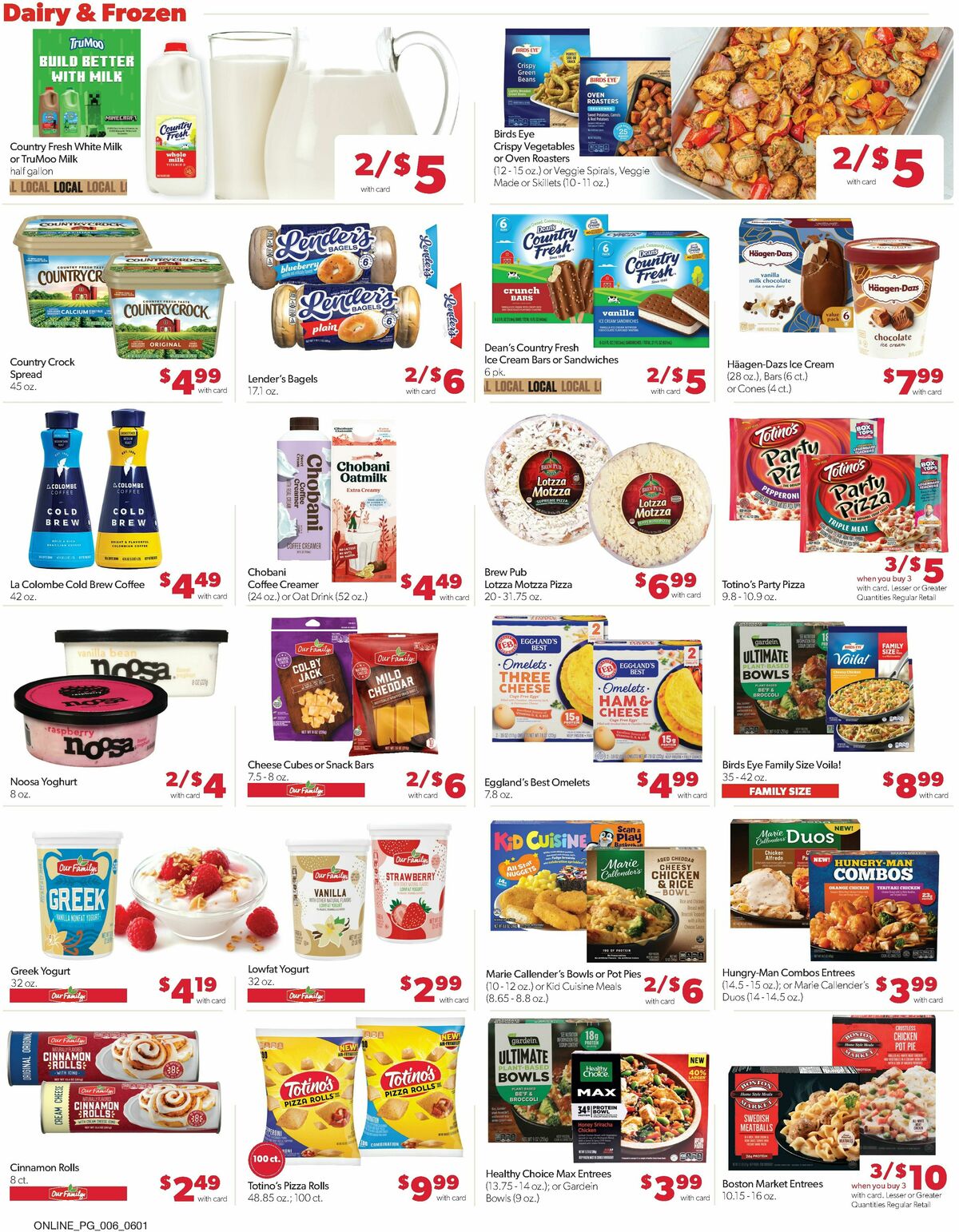 Family Fare Weekly Ad from June 1