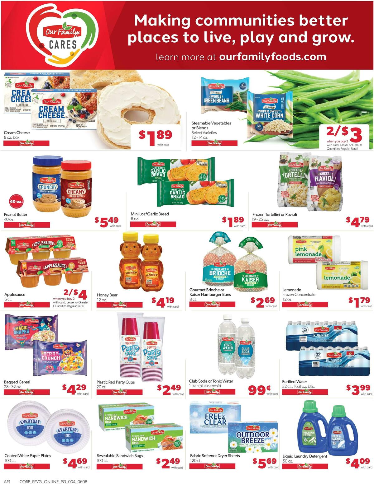Family Fare Weekly Ad from June 8