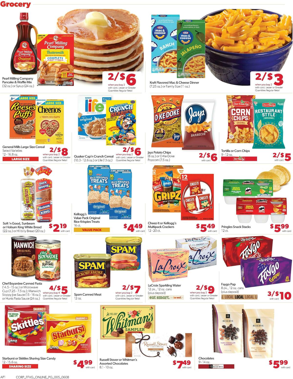 Family Fare Weekly Ad from June 8