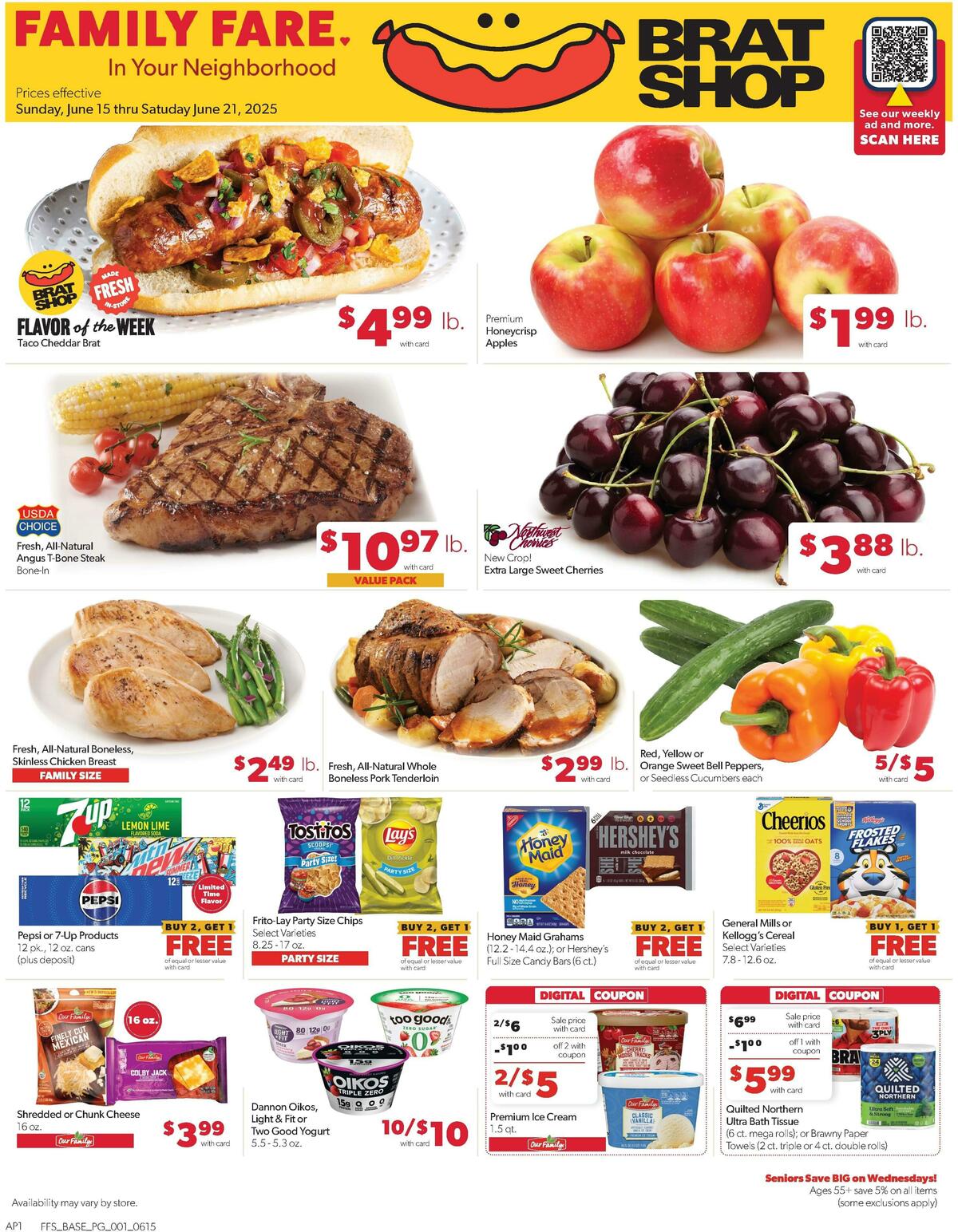Family Fare Weekly Ad from June 15