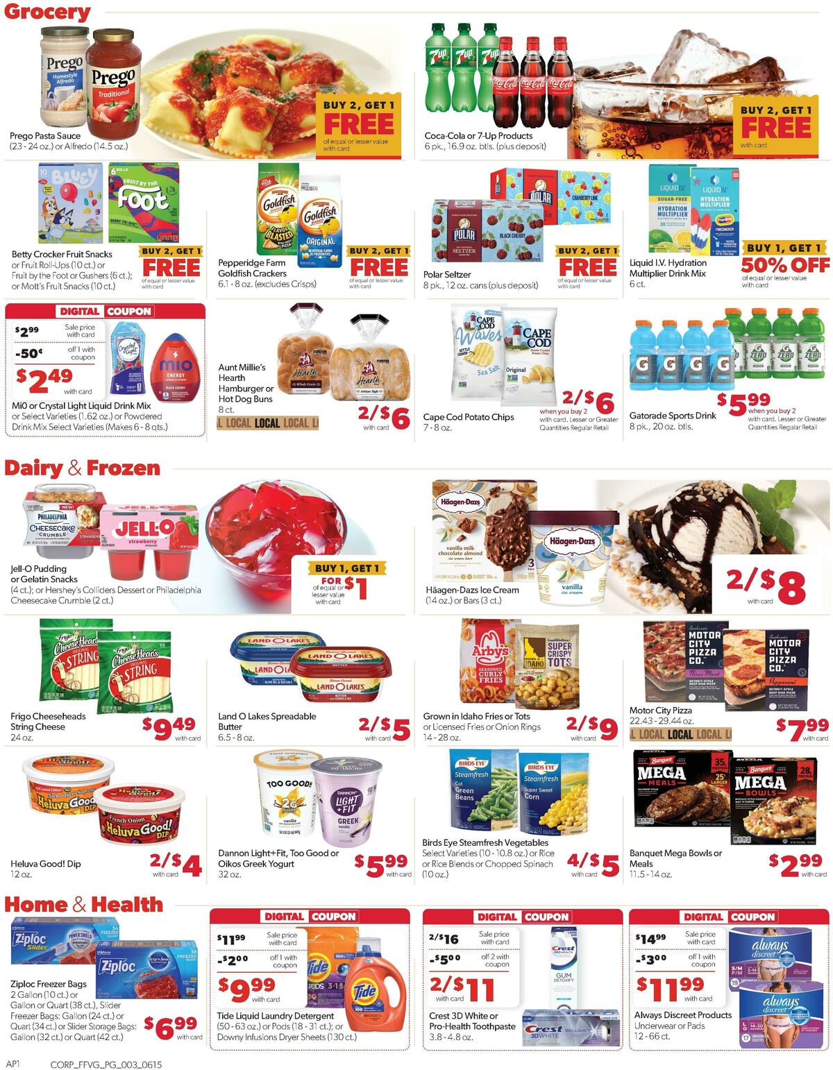 Family Fare Weekly Ad from June 15