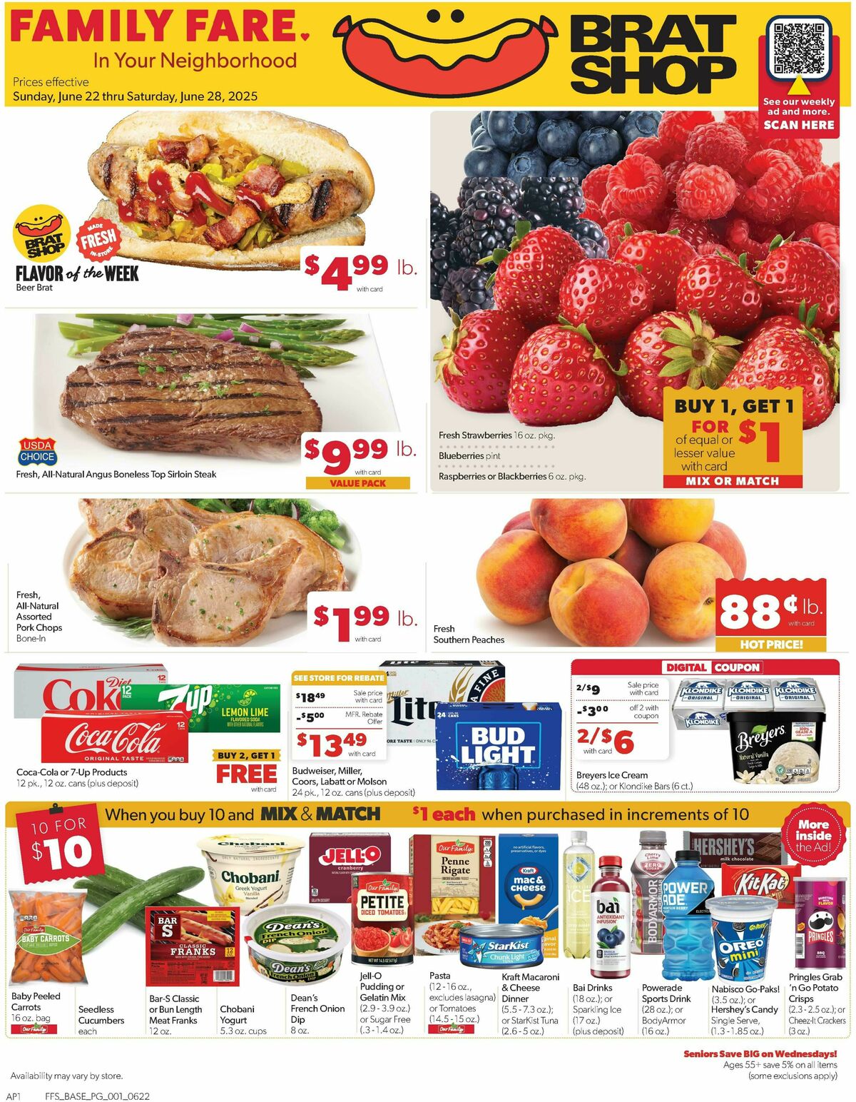 Family Fare Weekly Ad from June 22