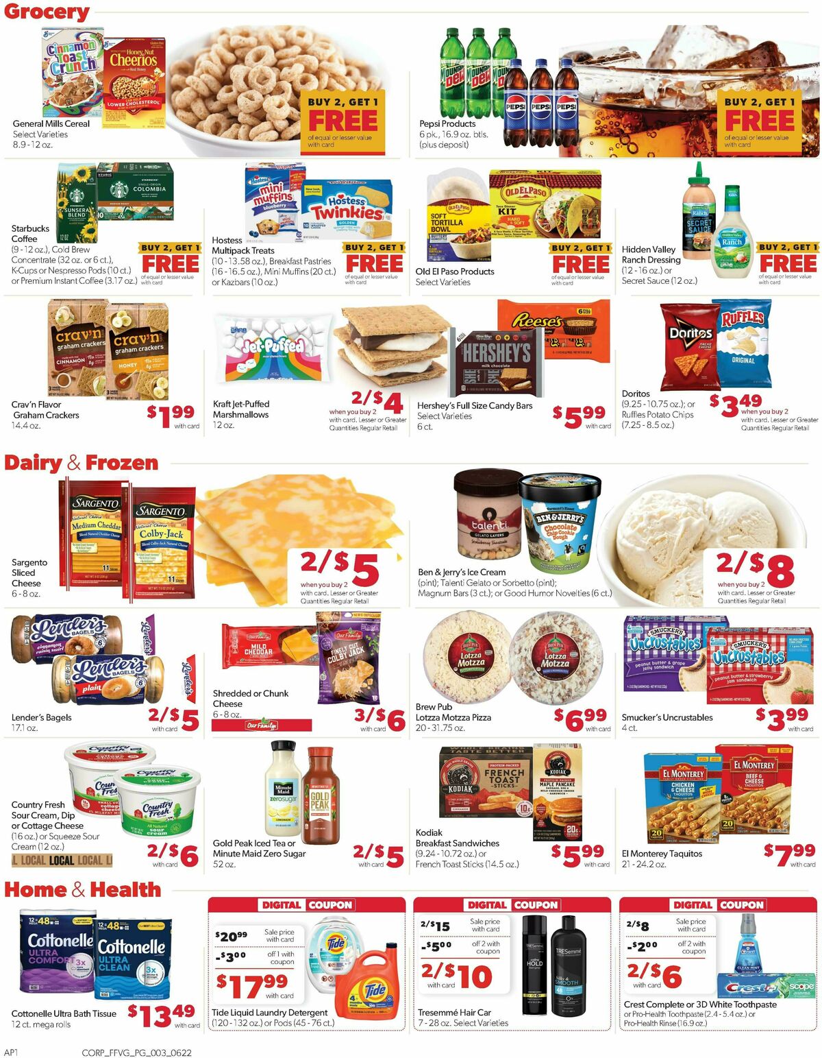 Family Fare Weekly Ad from June 22