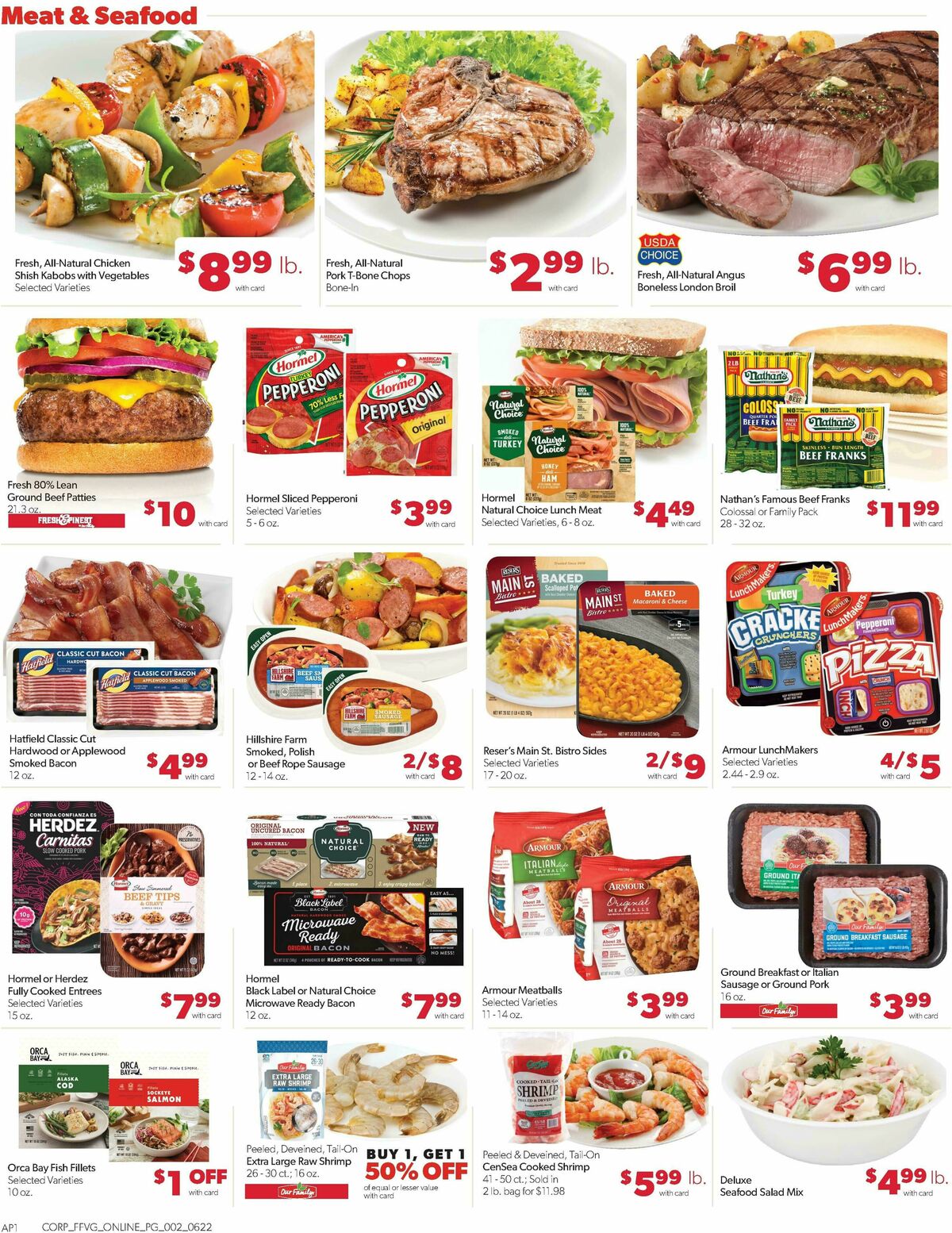 Family Fare Weekly Ad from June 22