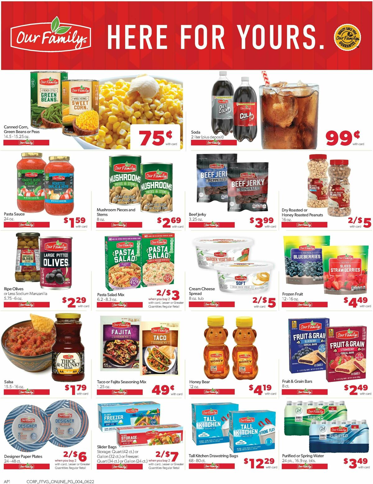 Family Fare Weekly Ad from June 22