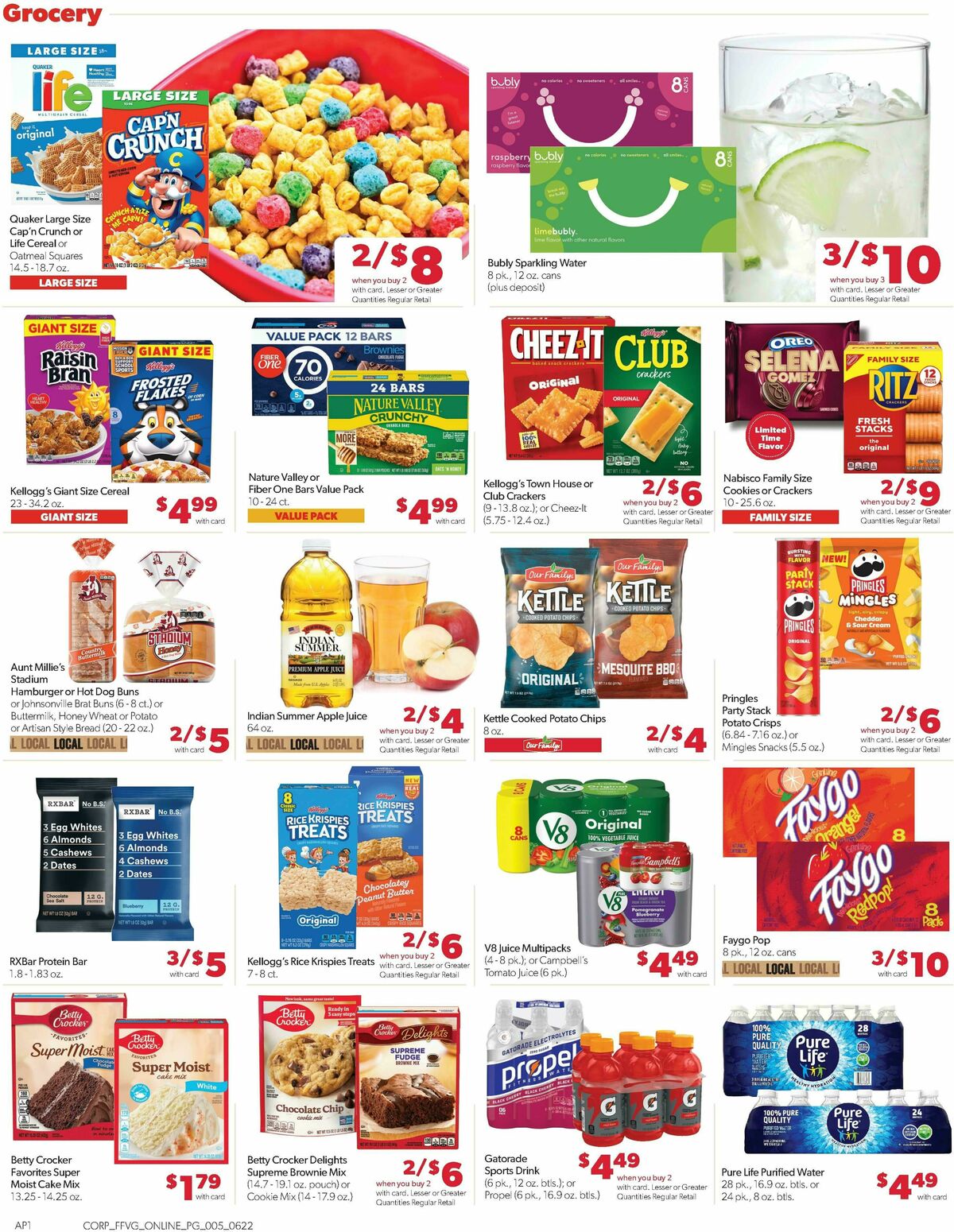 Family Fare Weekly Ad from June 22