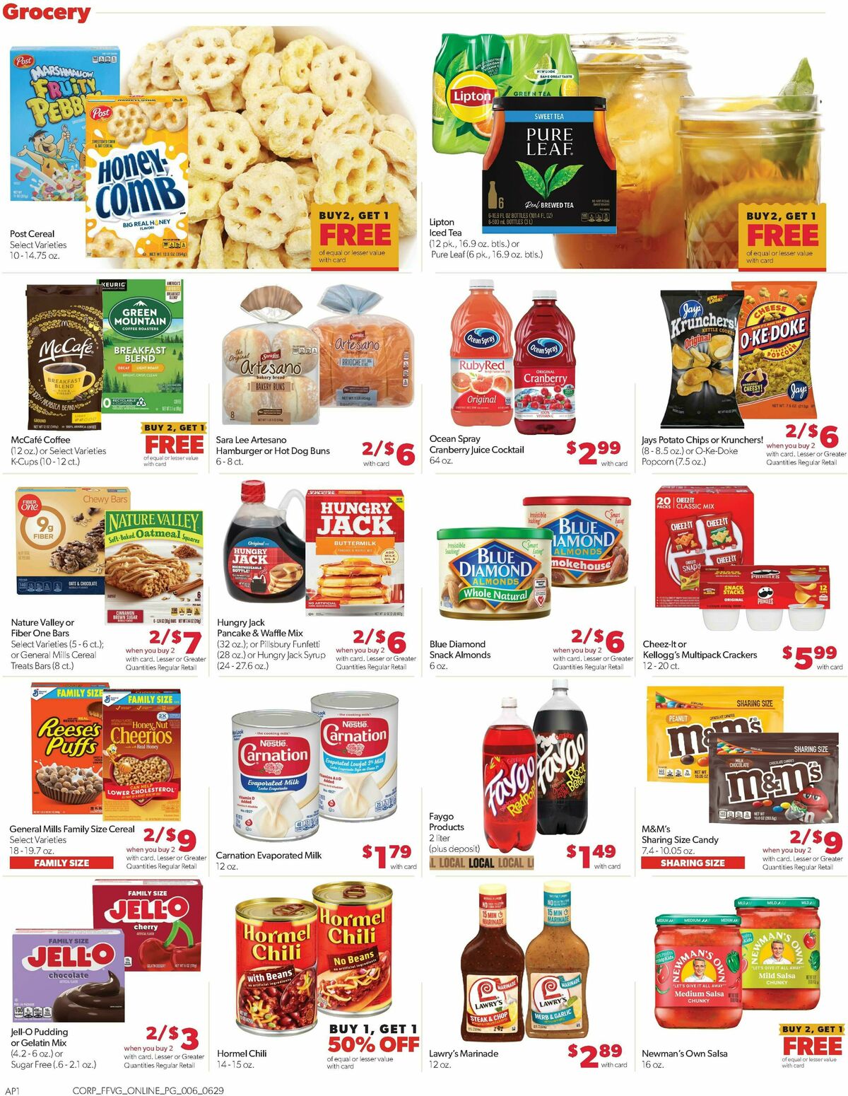 Family Fare Weekly Ad from June 29
