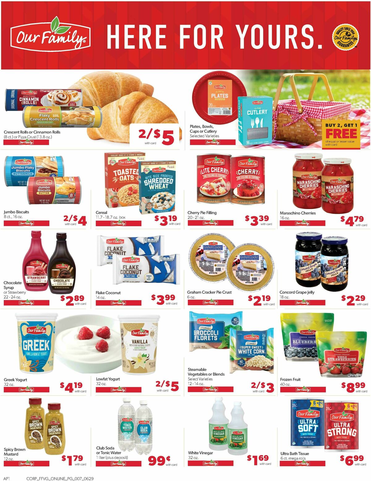 Family Fare Weekly Ad from June 29