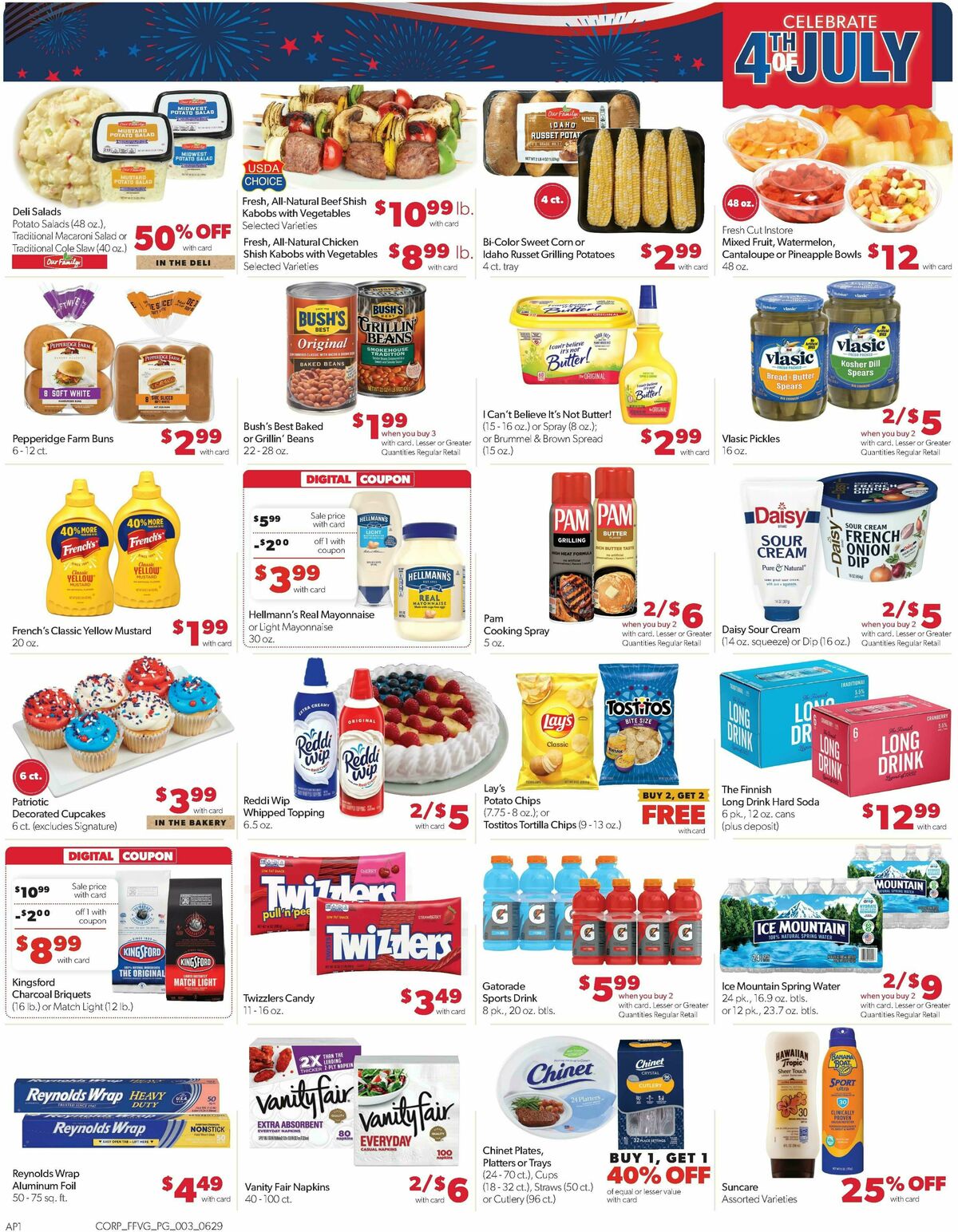 Family Fare Weekly Ad from June 29
