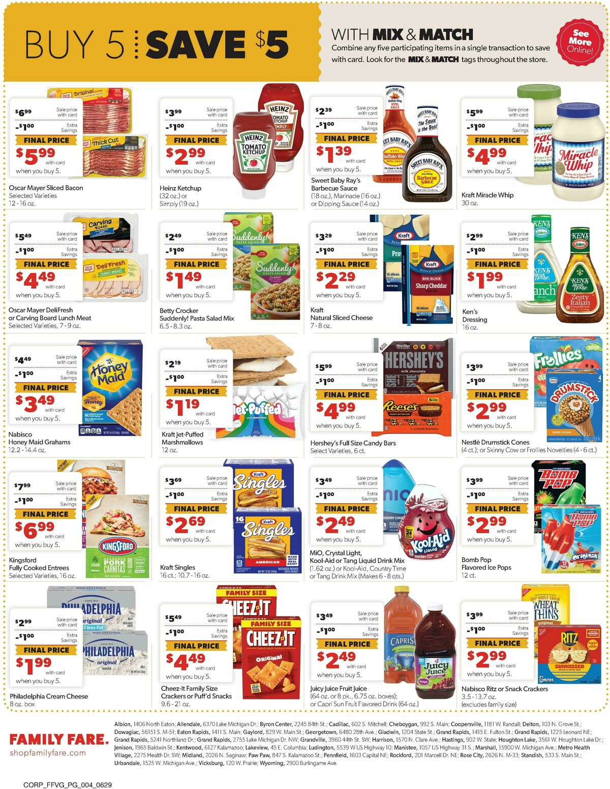 Family Fare Weekly Ad from June 29