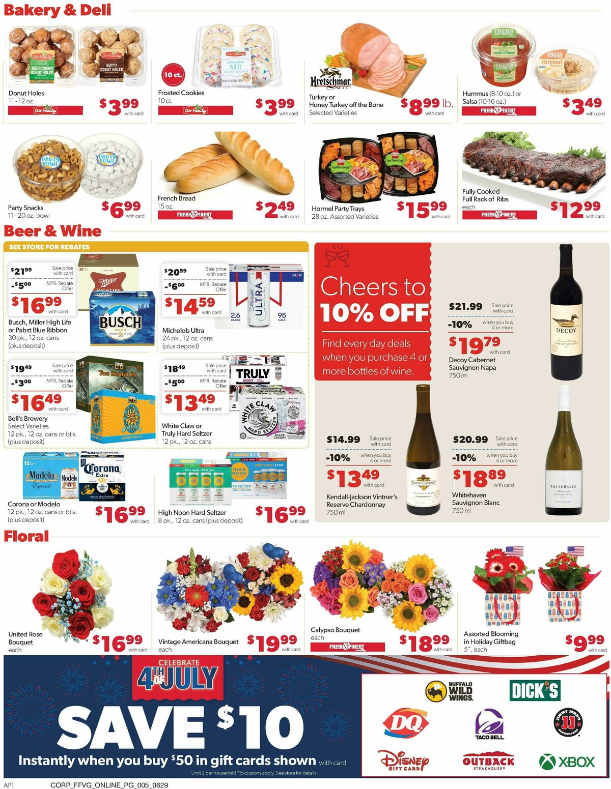 Family Fare Weekly Ad from June 29