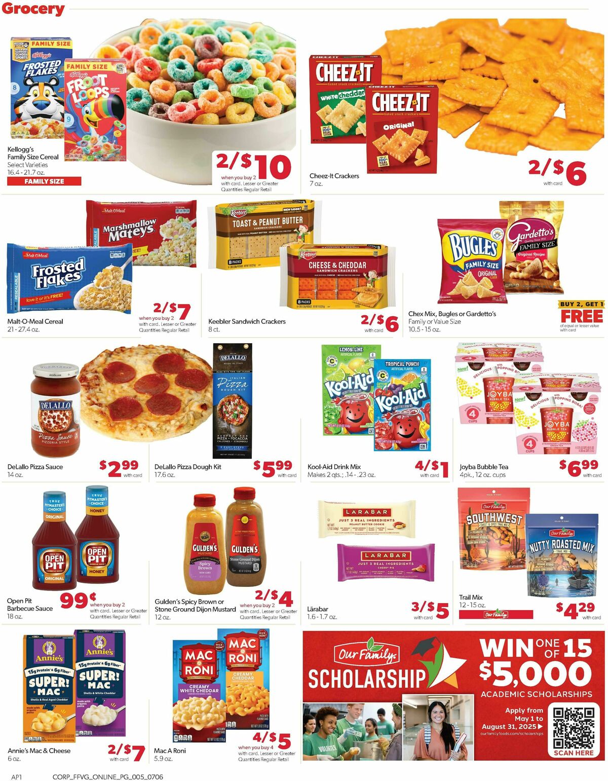 Family Fare Weekly Ad from July 6