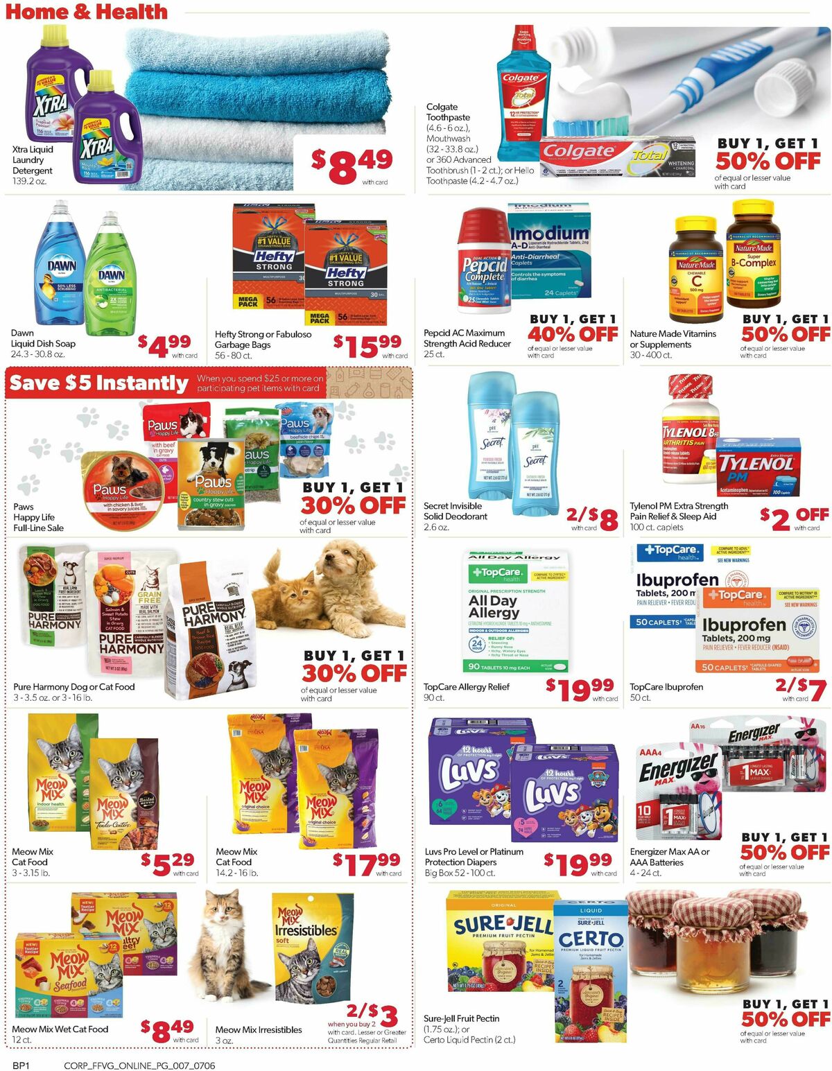 Family Fare Weekly Ad from July 6