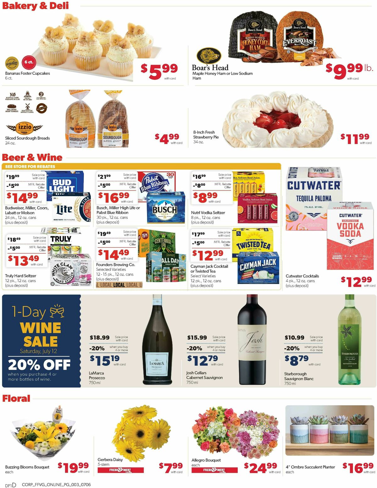 Family Fare Weekly Ad from July 6