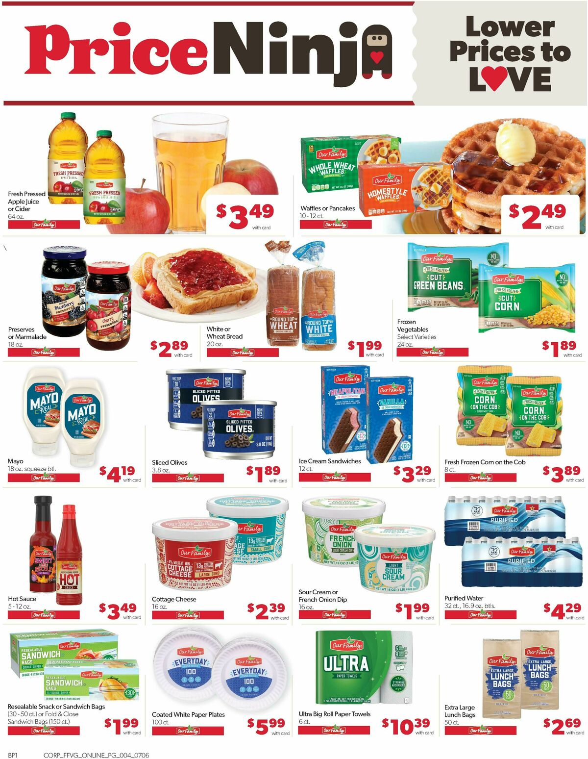 Family Fare Weekly Ad from July 6