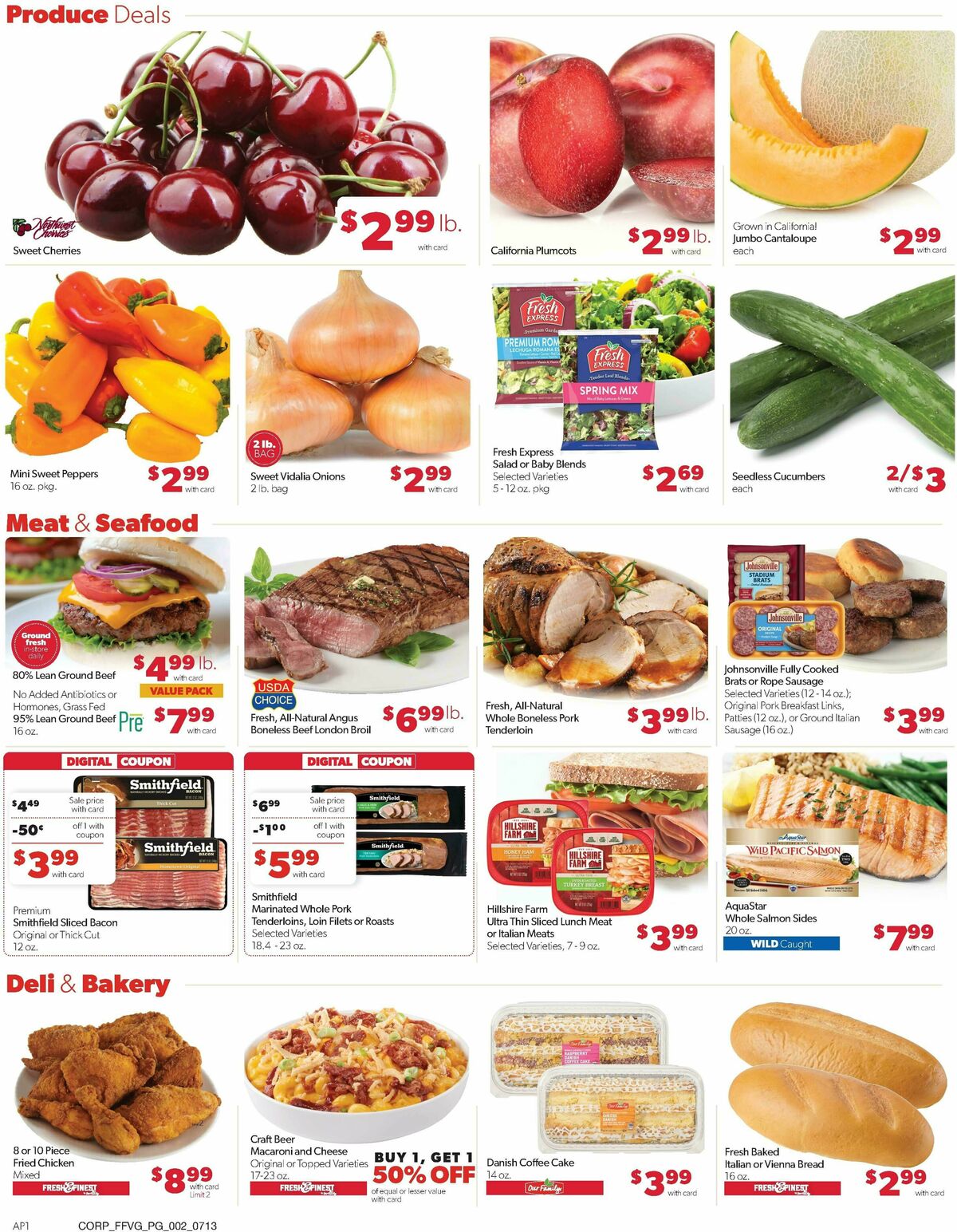 Family Fare Weekly Ad from July 13